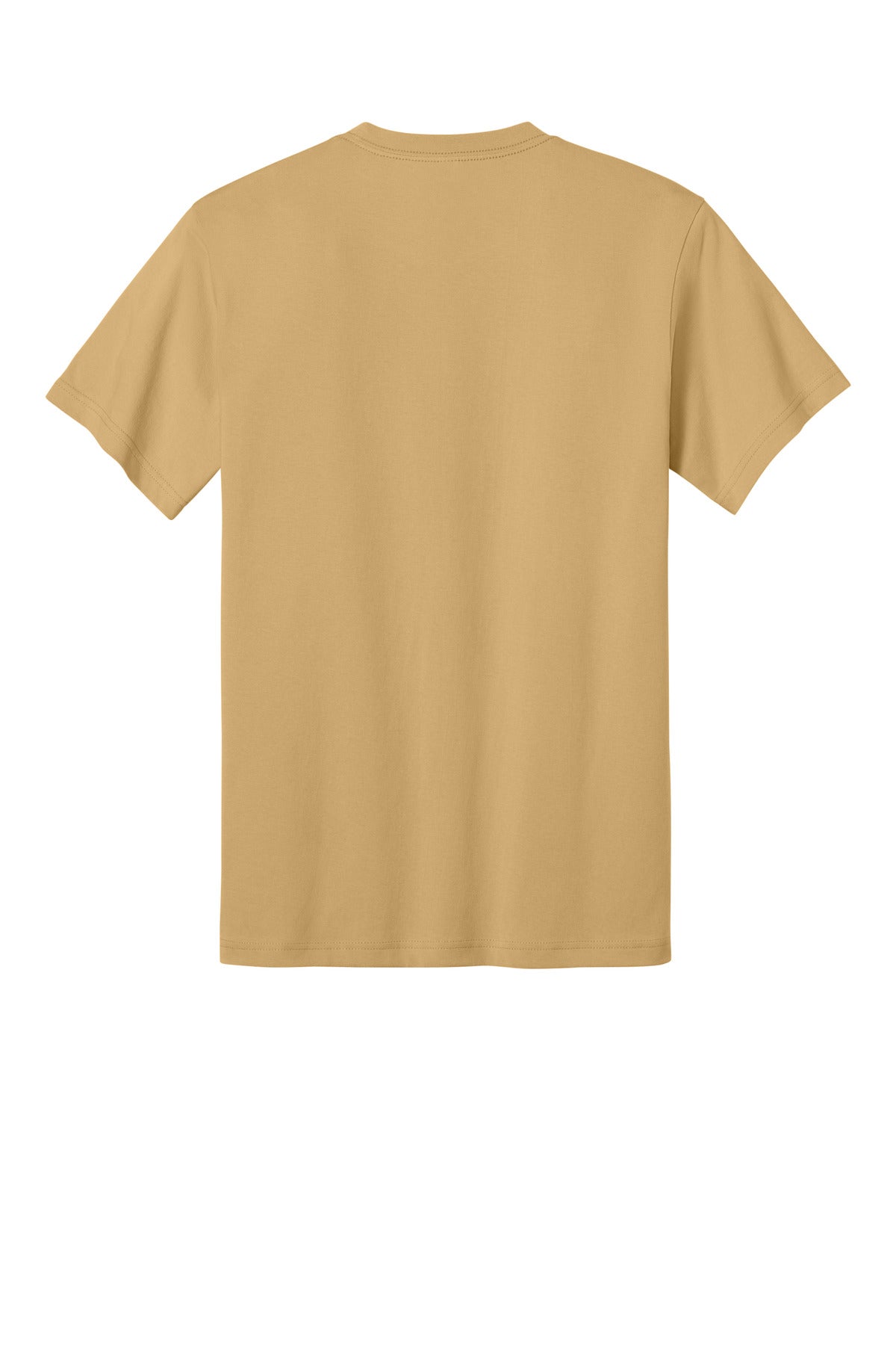 Rear View of Camel Next Level Apparel Ideal Jersey Tee NL1810