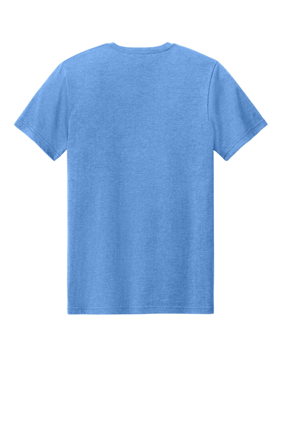 Rear View of CarBluMist Gildan Softstyle CVC Tee 64000CVC