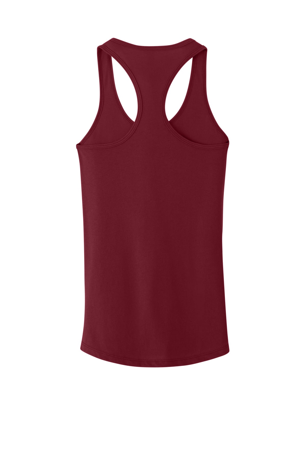 Rear View of Cardinal Next Level Apparel Women's Ideal Racerback Tank NL1533