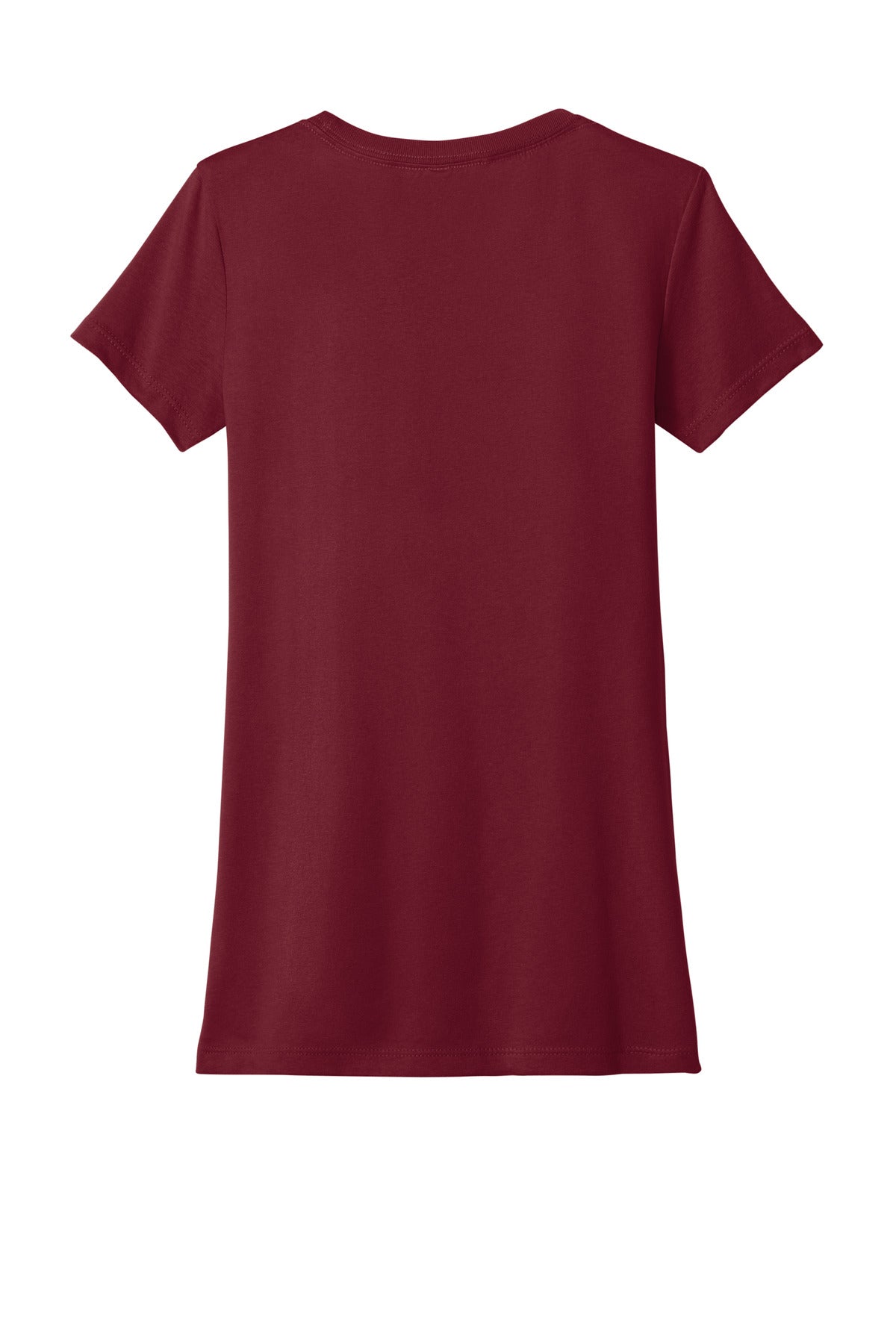Rear View of Cardinal Next Level Apparel Women's Ideal Tee NL1510