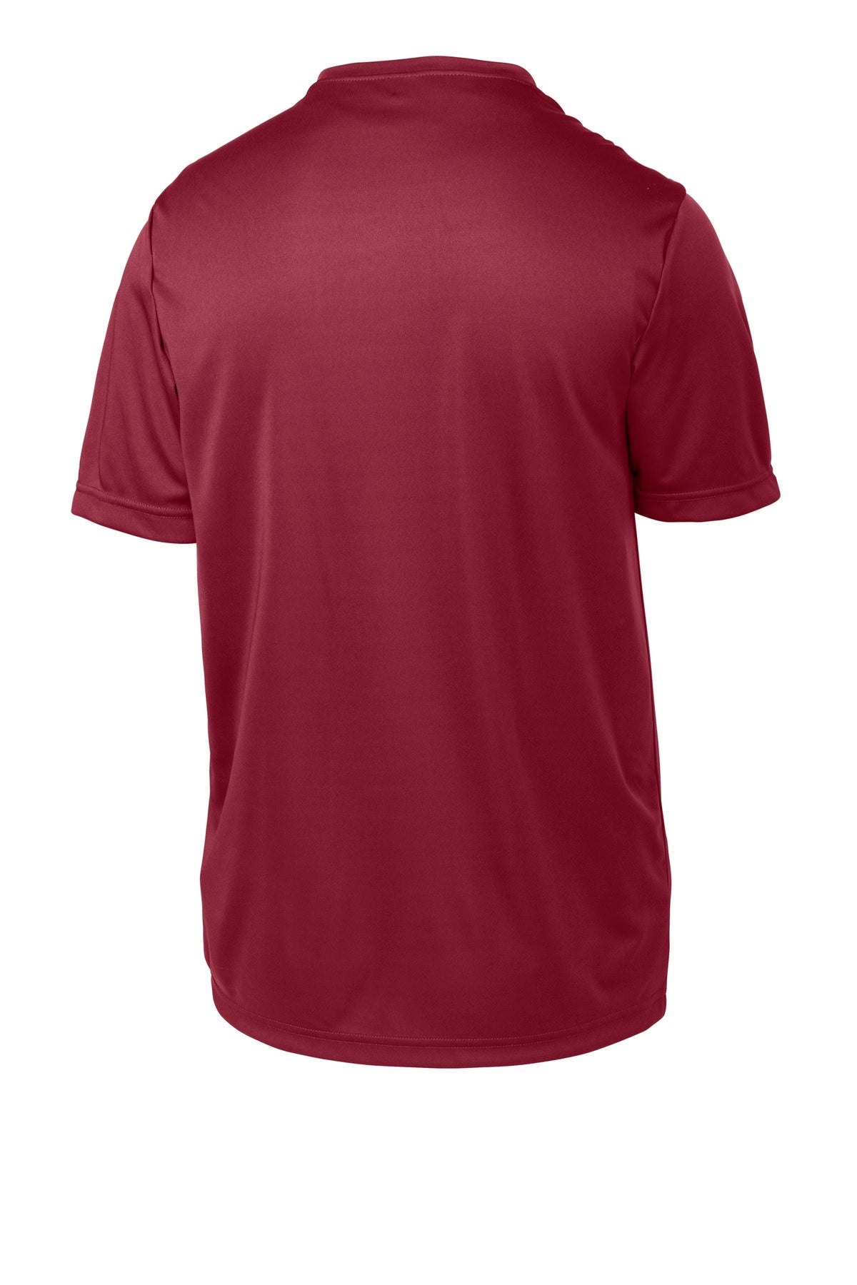 Rear View of Cardinal Sport-Tek Youth PosiCharge Competitor Tee. YST350