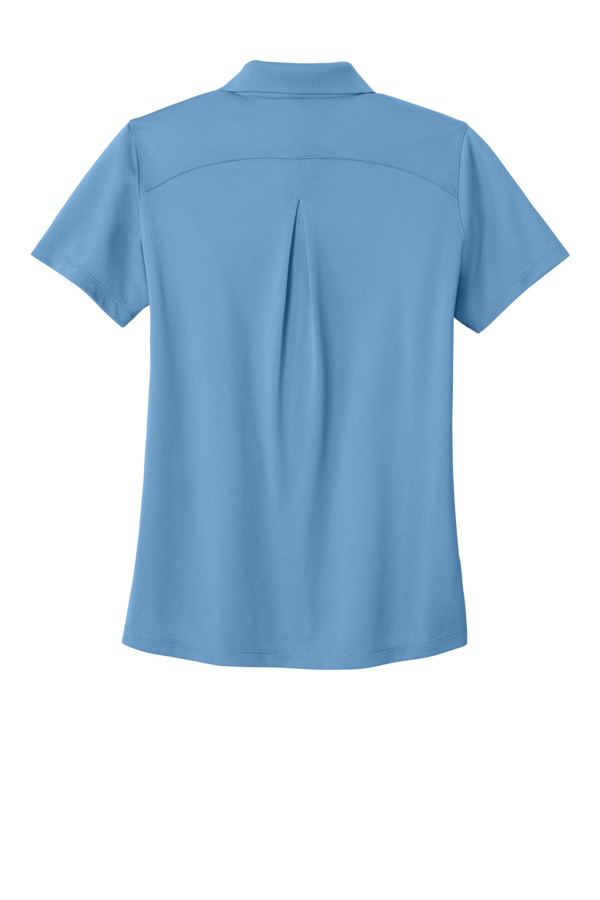 Rear View of CarolinaBl Port Authority Women's Wearever Performance Pique Polo LK240