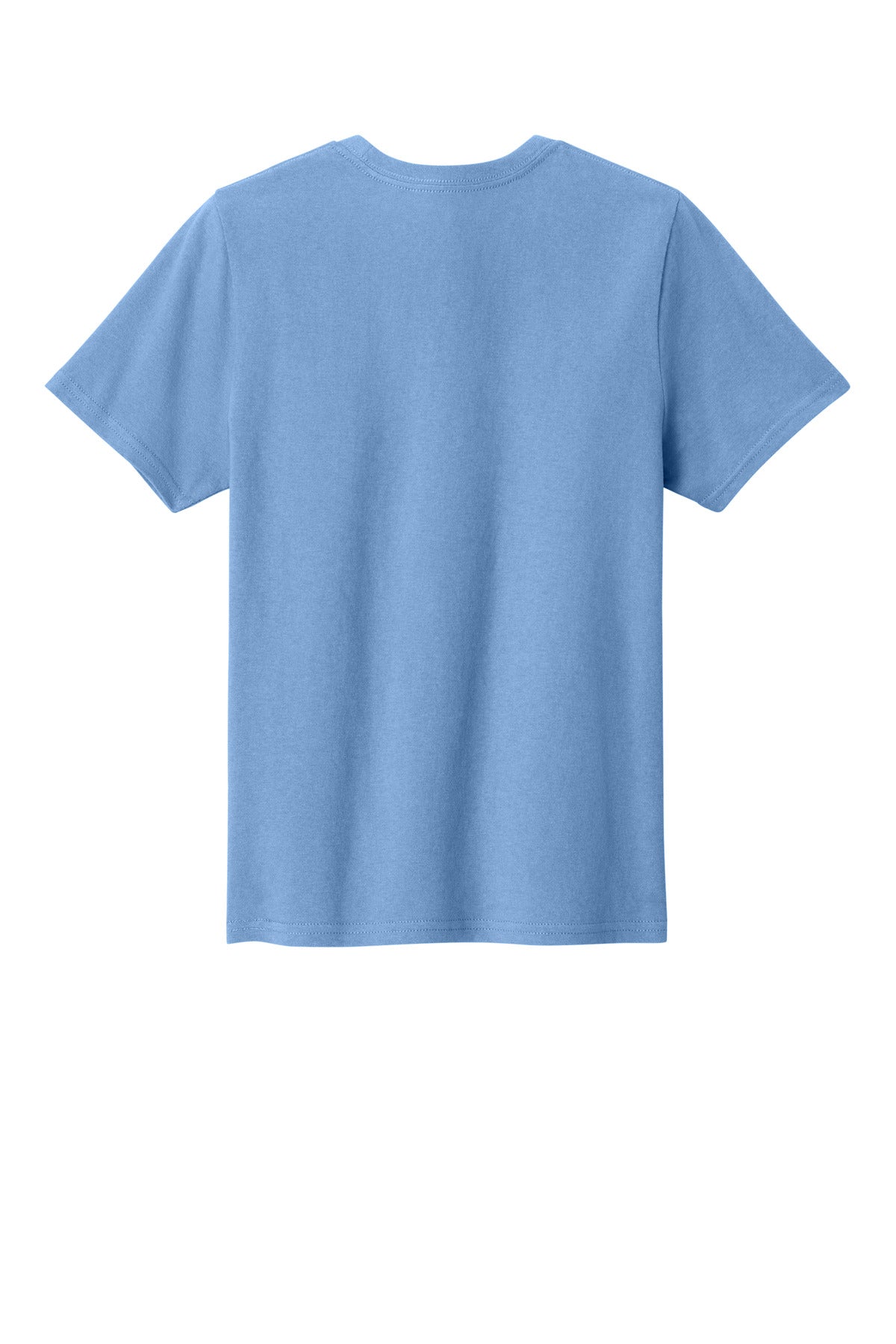 Rear View of CarolinaBl Port & Co Youth Easy Cotton Tee PC43Y