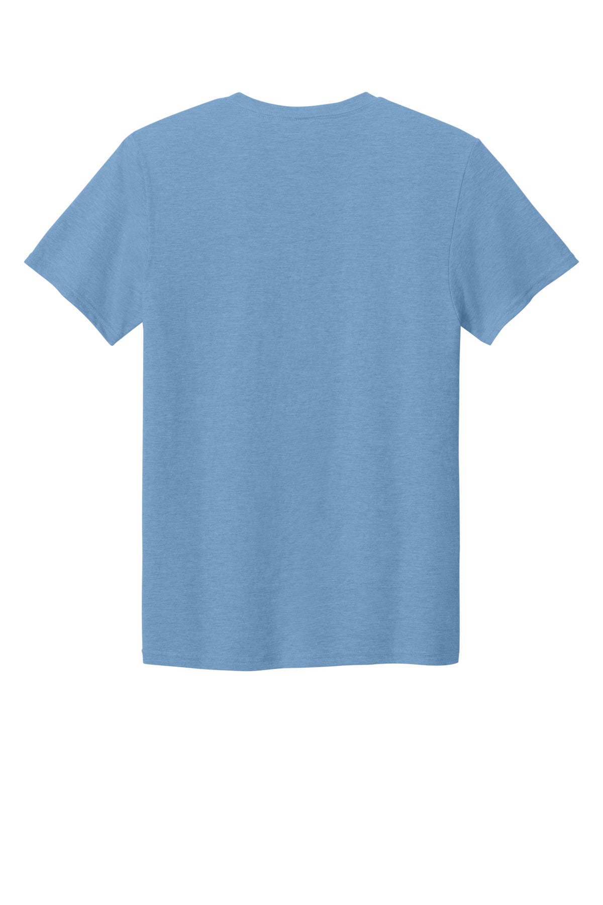 Rear View of CarolnaHtr Jerzees Premium Blend Ring Spun T-Shirt 560M
