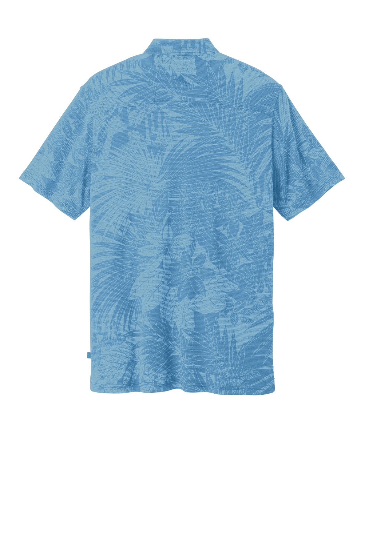 Rear View of ChambrayBl Tommy Bahama Santiago Paradise Polo ST227544TB