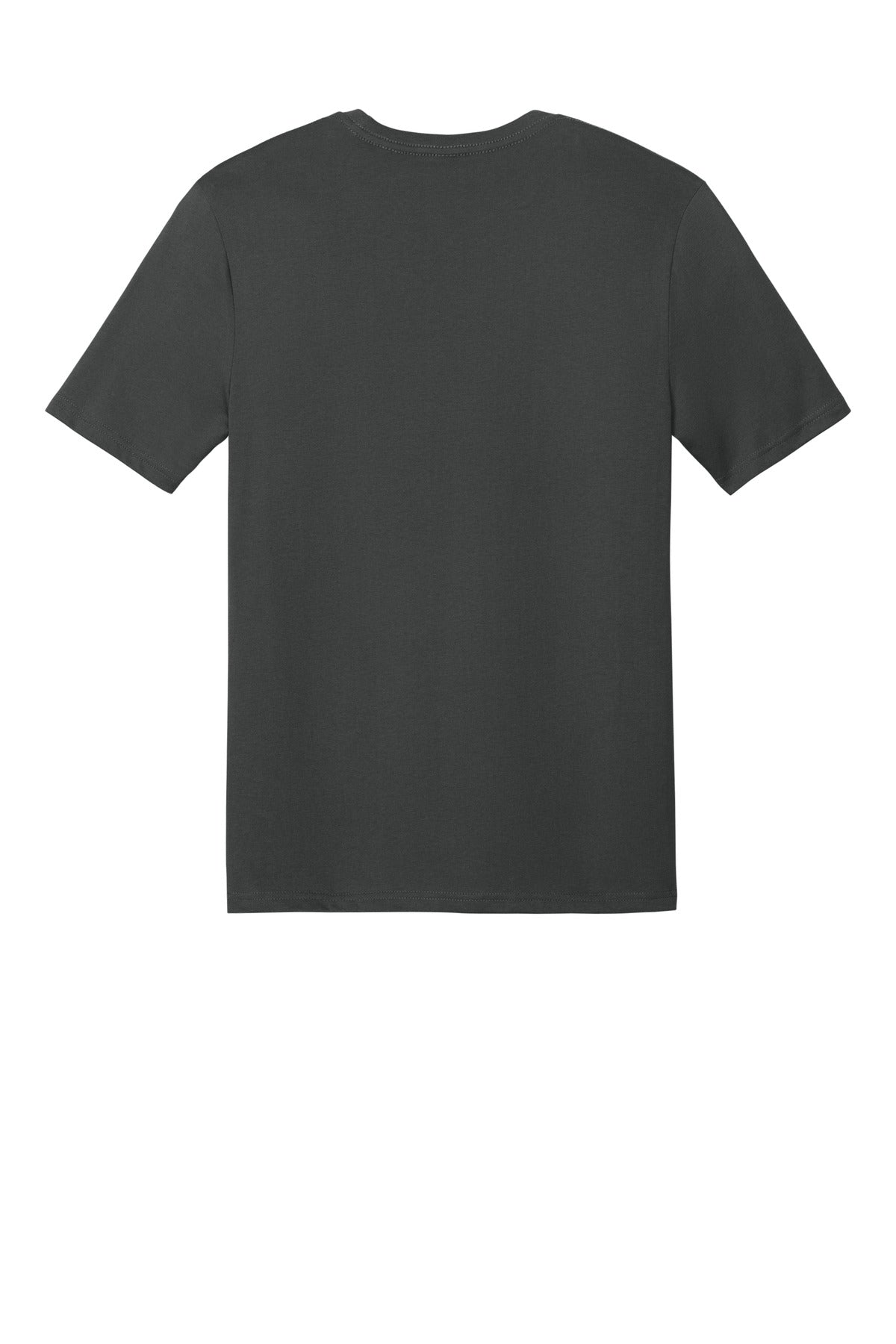 Rear View of Charcoal District Perfect Weight CVC Tee DT184
