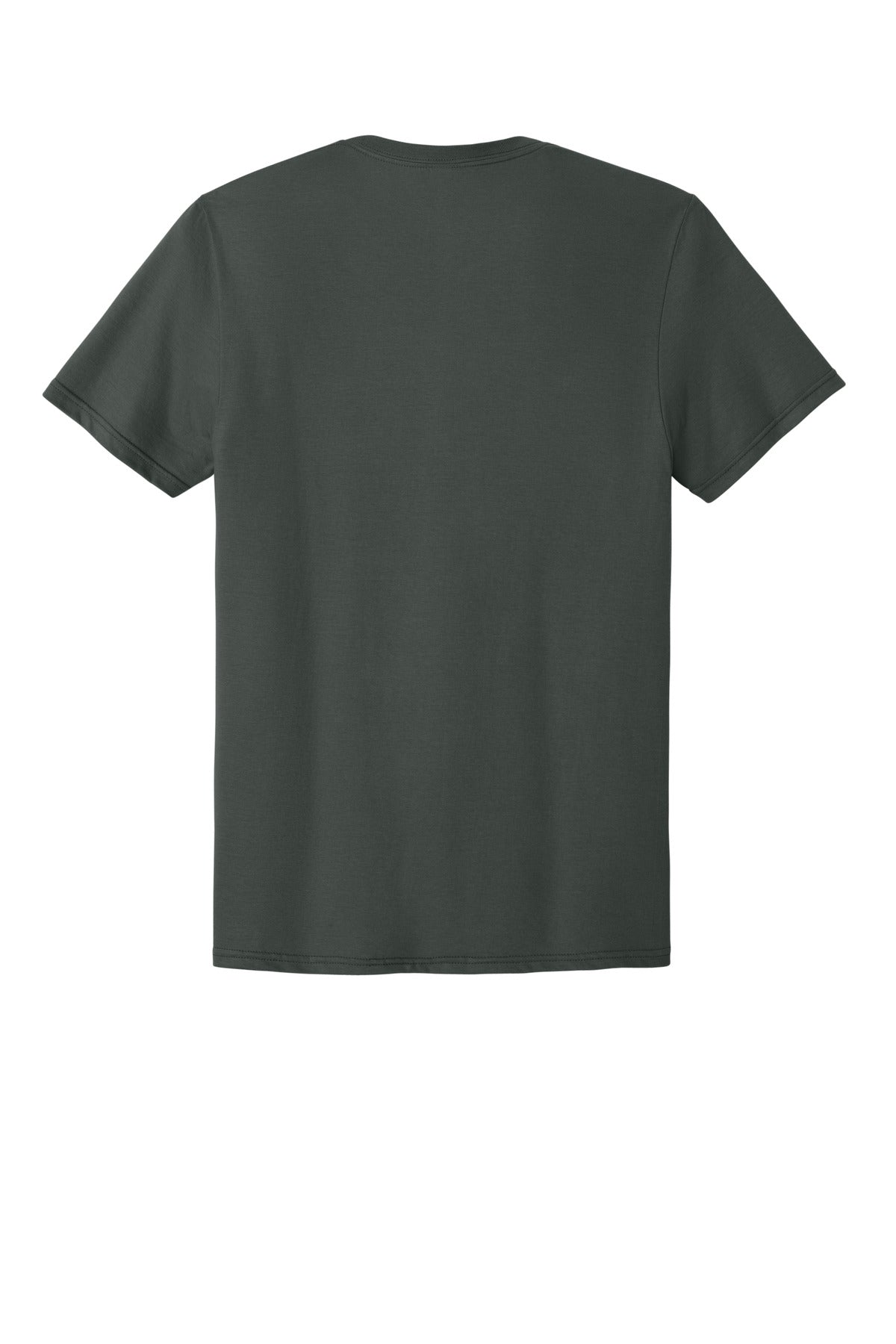 Rear View of CharGrey Jerzees Ultimate Unisex Ring Spun T-Shirt IC46M