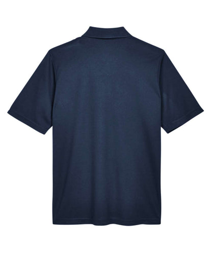 Rear View of Classic Navy Men's Origin Performance Piqué Polo - 88181