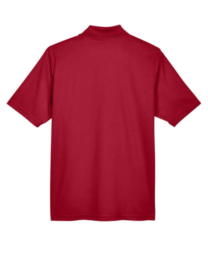 Rear View of Classic Red Men's Origin Performance Piqué Polo - 88181
