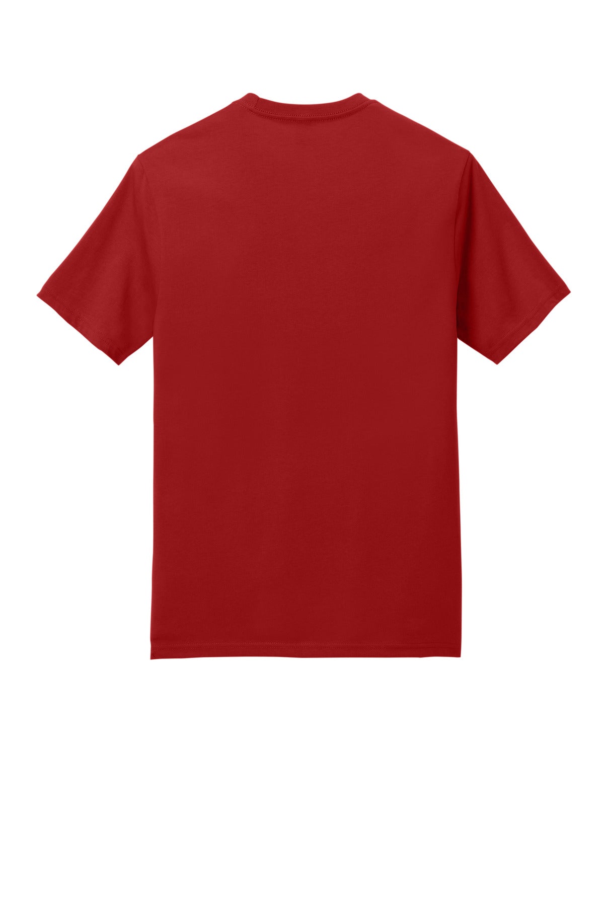 Rear View of ClassicRed District Perfect Weight Icon Tee DT106
