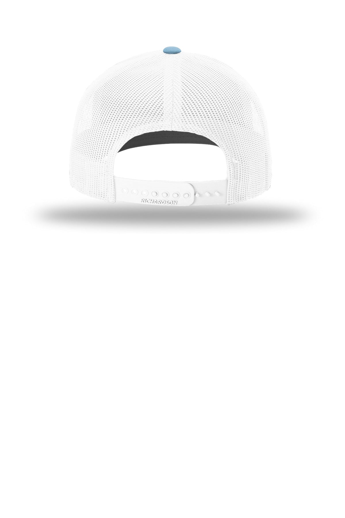 Rear View of ClmbBl/Wht Richardson Trucker Cap 112