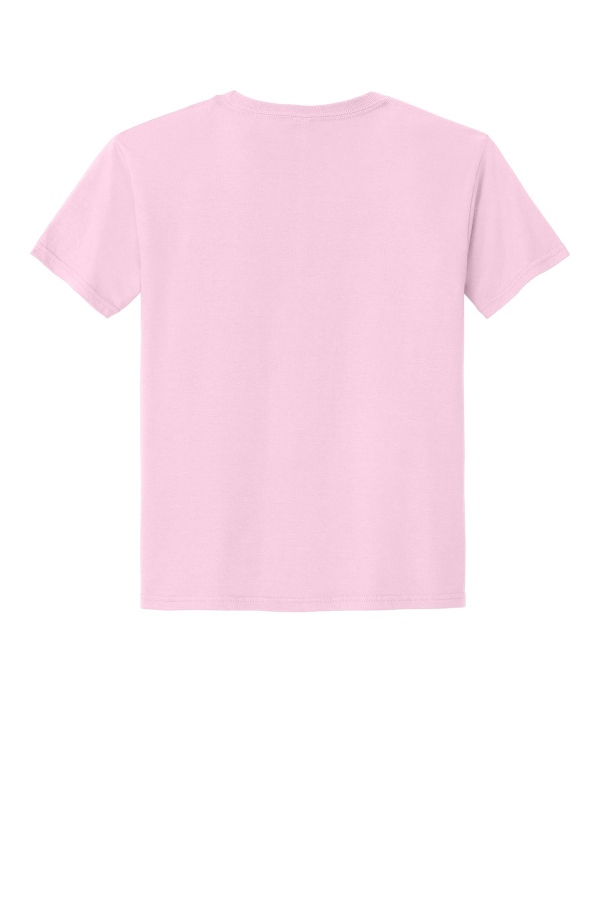 Rear View of ClscPink Jerzees Classics Youth Cotton T-Shirt 363Y