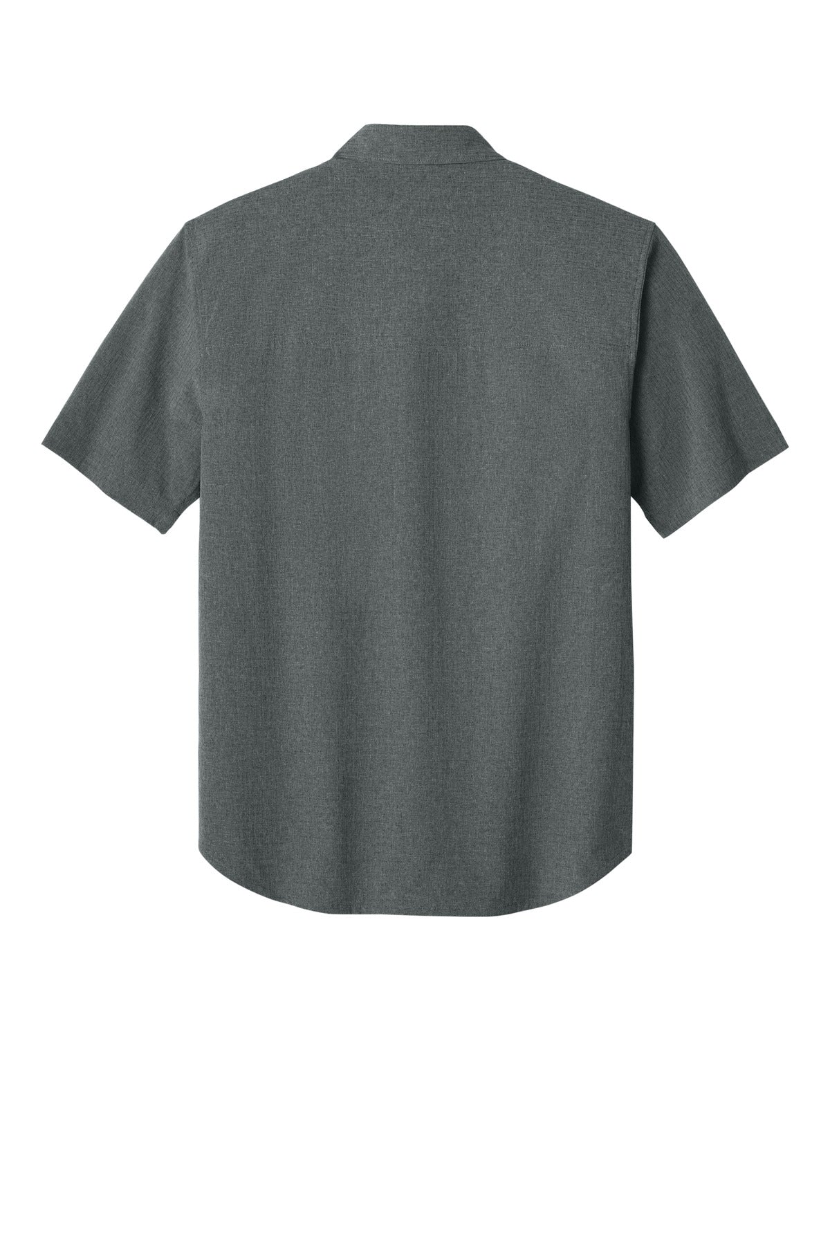 Rear View of Coal Tommy Bahama Sandy Point Short Sleeve Shirt ST326815TB