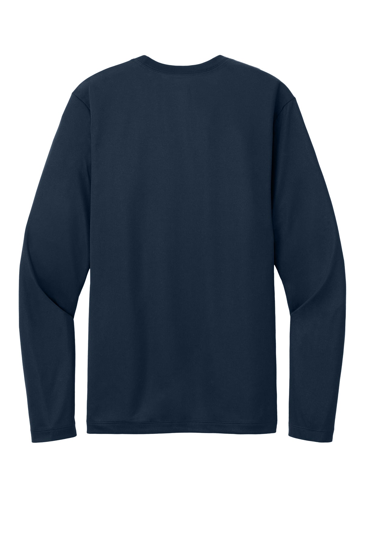 Rear View of ColNavy Nike Team rLegend Long Sleeve Tee NKHQ4550