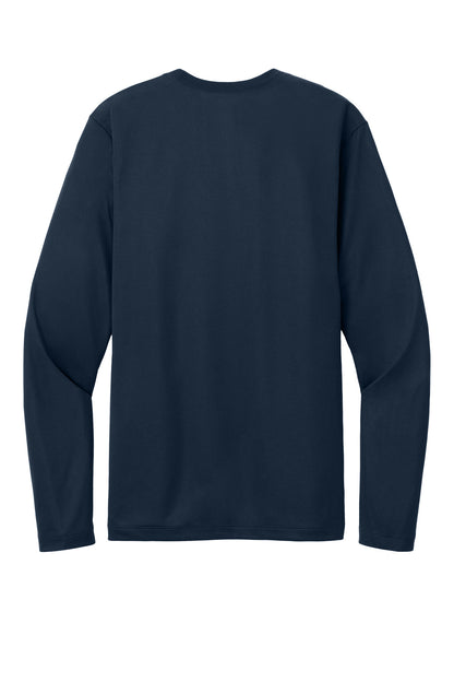 Rear View of ColNavy Nike Team rLegend Long Sleeve Tee NKHQ4550