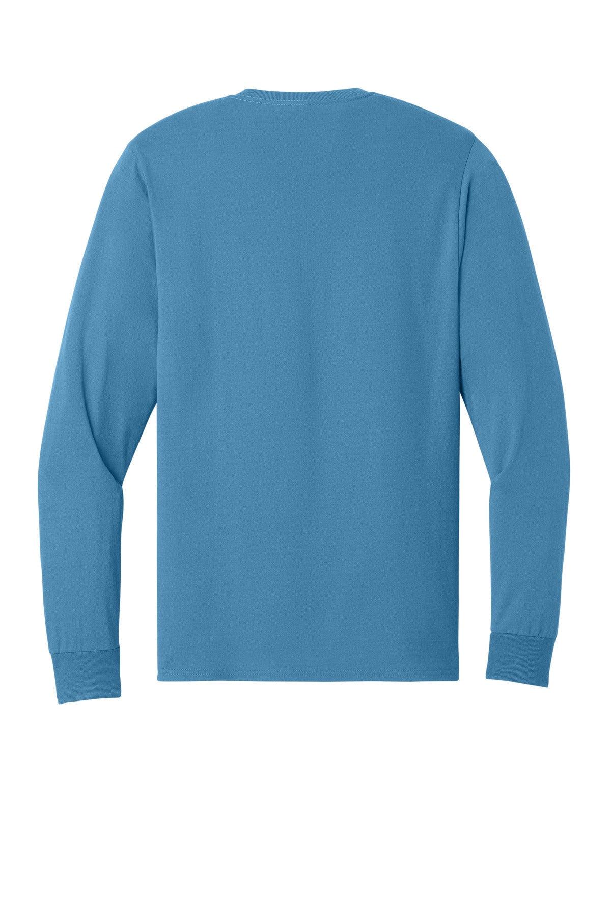 Rear View of ColumbiaBl Jerzees - Dri-Power 50/50 Cotton/Poly Long Sleeve T-Shirt. 29LS