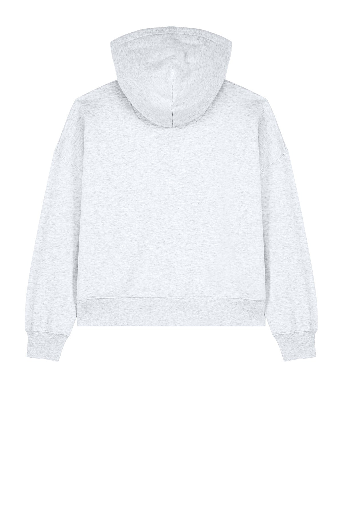 Rear View of CoolHtrGry Stanley/Stella Women's Stella Ida Full-Zip Hooded Sweatshirt SXW037