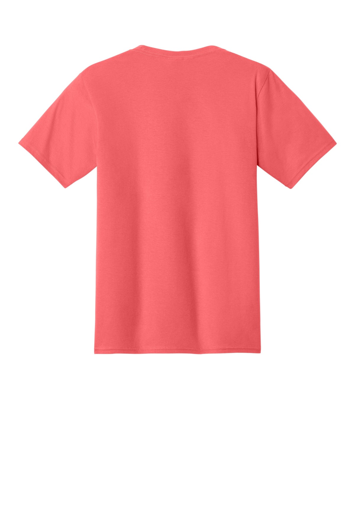 Rear View of Coral Port & Co Fan Favorite Tee. PC450