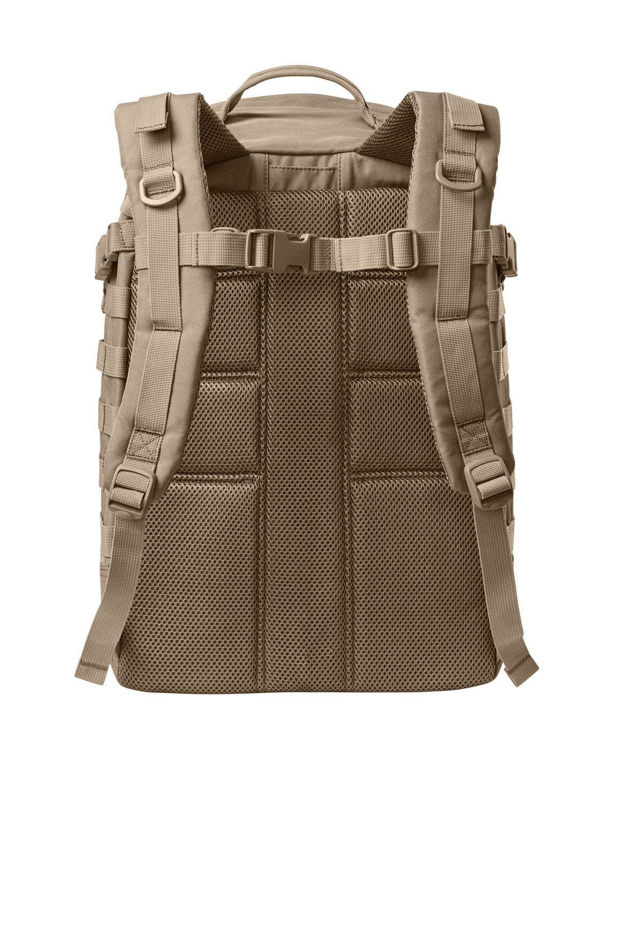 Rear View of CoyoteBrn CornerStone Large Tactical Backpack CSB206