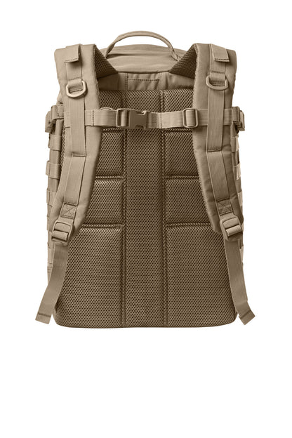 Rear View of CoyoteBrn CornerStone Large Tactical Backpack CSB206