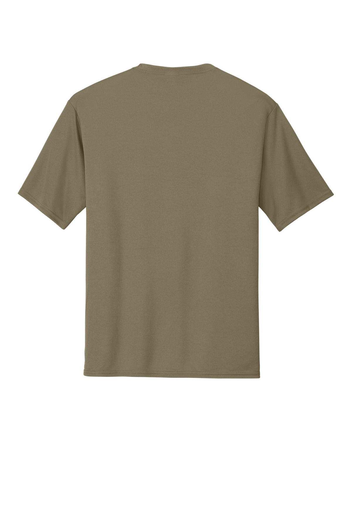 Rear View of CoyoteBrn Port & Co Performance Tee. PC380