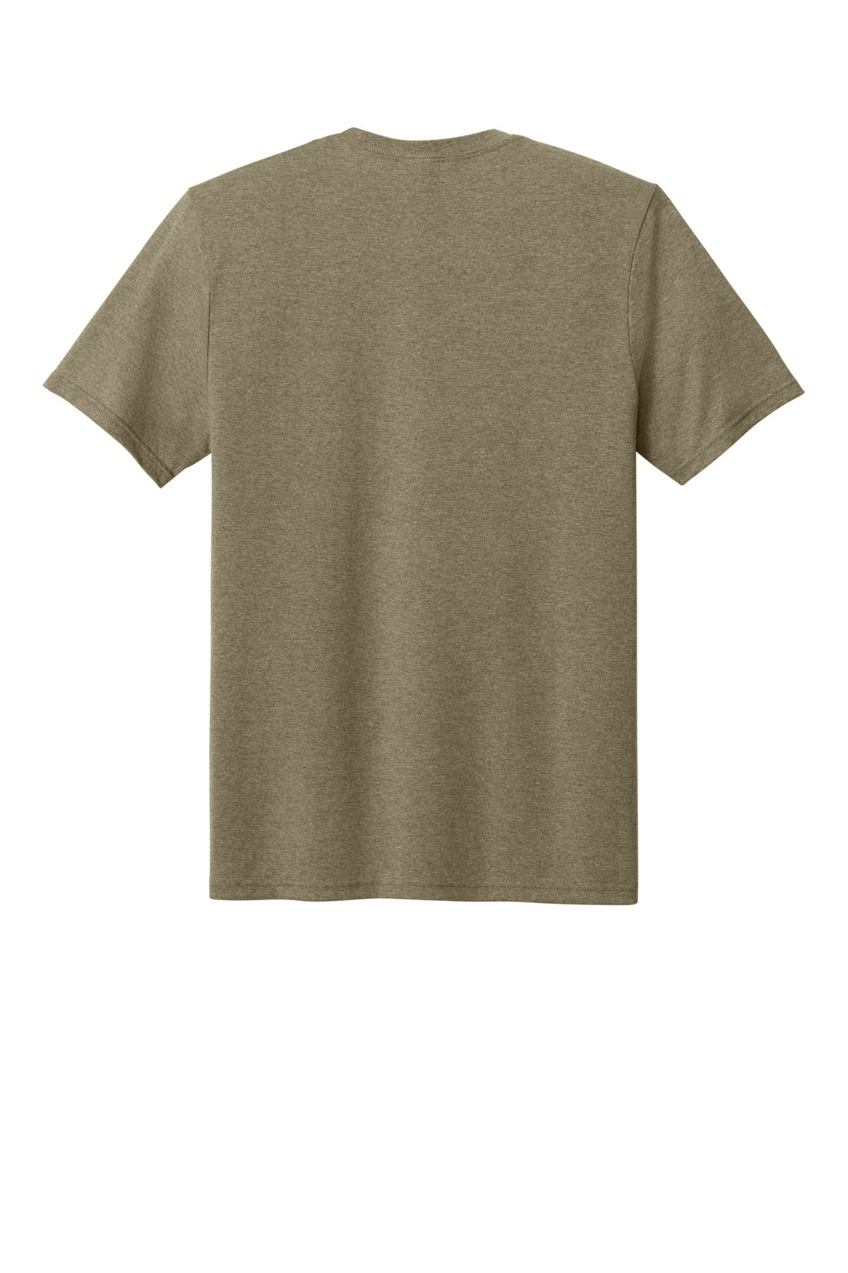 Rear View of CoyteBrnHr Port & Co Tri-Blend Tee. PC330