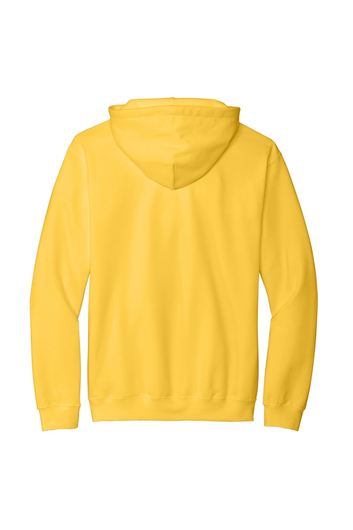 Rear View of Daisy Gildan Softstyle Midweight Pullover Hooded Sweatshirt SF500