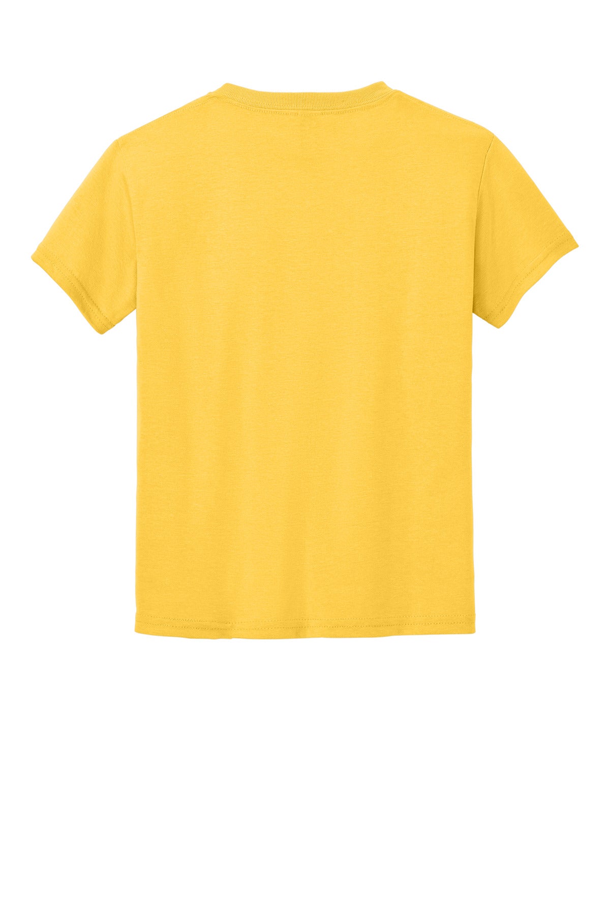 Rear View of Daisy Gildan Youth DryBlend 50 Cotton/50 Poly T-Shirt. 8000B