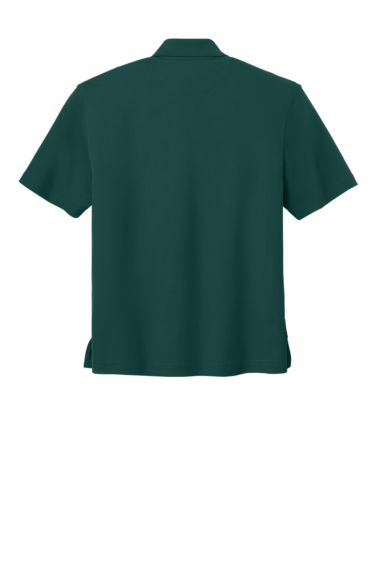 Rear View of Dark Green Sport-Tek Dri-Mesh Polo. K469