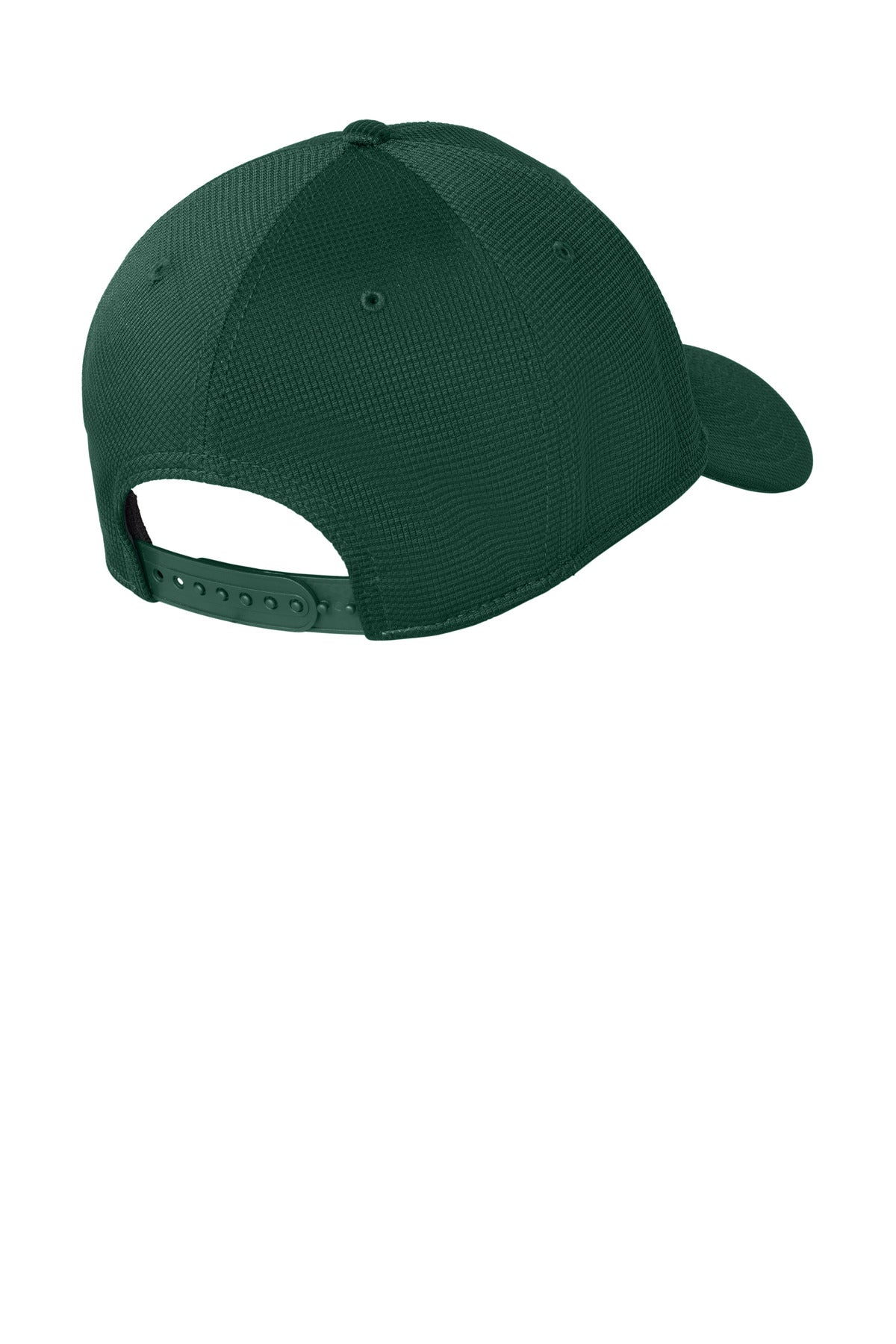 Rear View of DarkGreen New Era Pivot Stretch Band Snapback Cap NE214