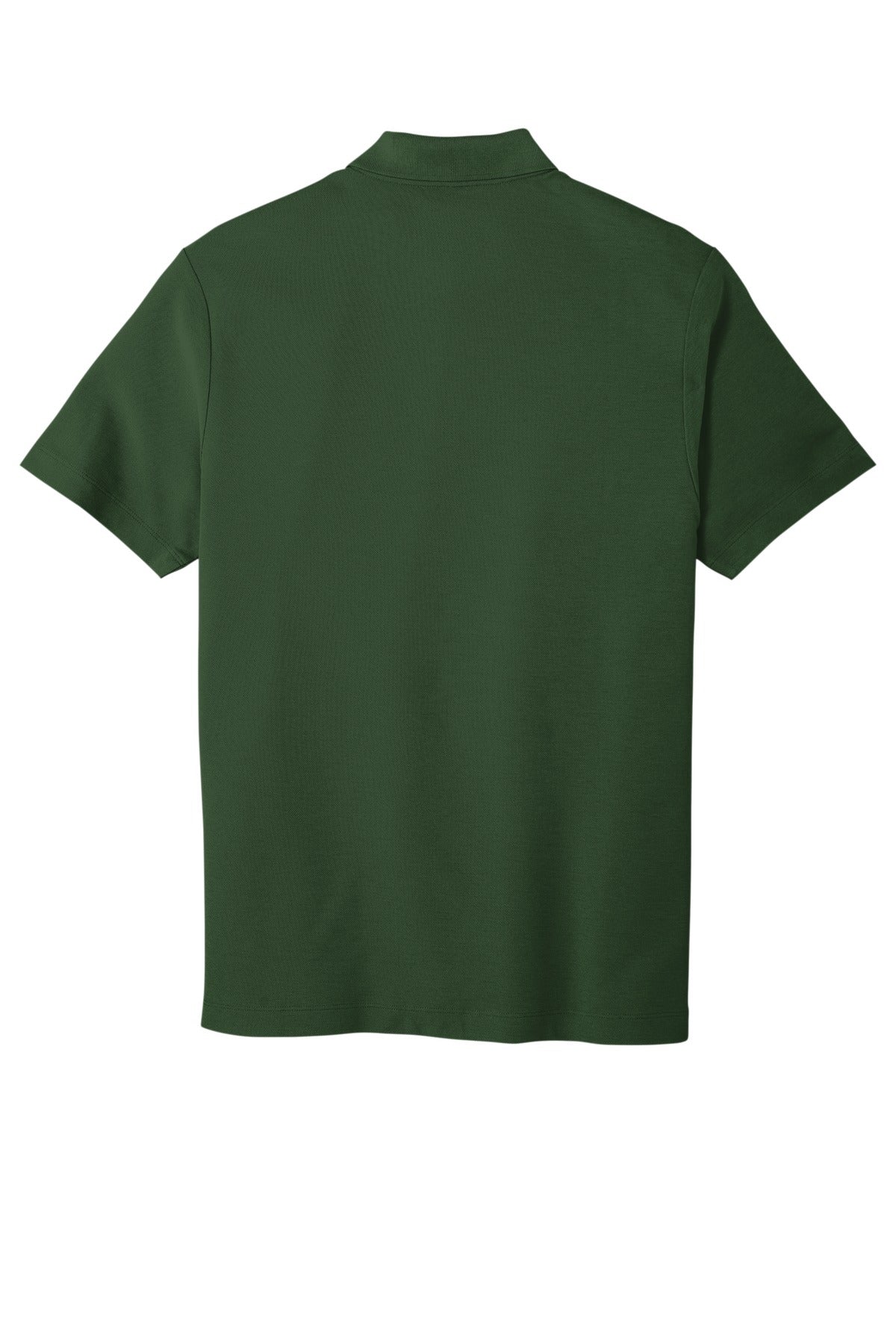 Rear View of DarkGreen Port Authority SuperPro React Polo. K810