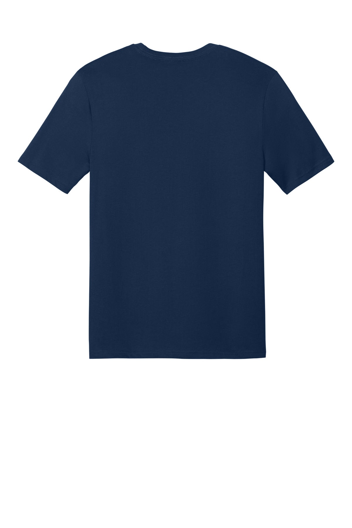 Rear View of DarkRoyal District Perfect Weight CVC Tee DT184