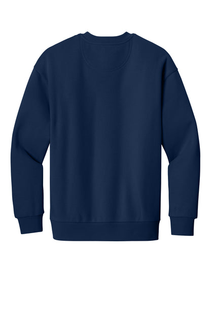 Rear View of DarkRoyal District V.I.T. Heavyweight Fleece Crew DT6154