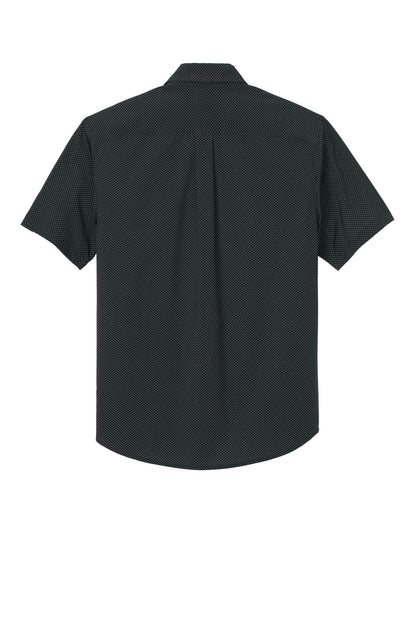 Rear View of DBkTrglPrt Mercer+Mettle Short Sleeve UV Capital Tech Shirt MM2006