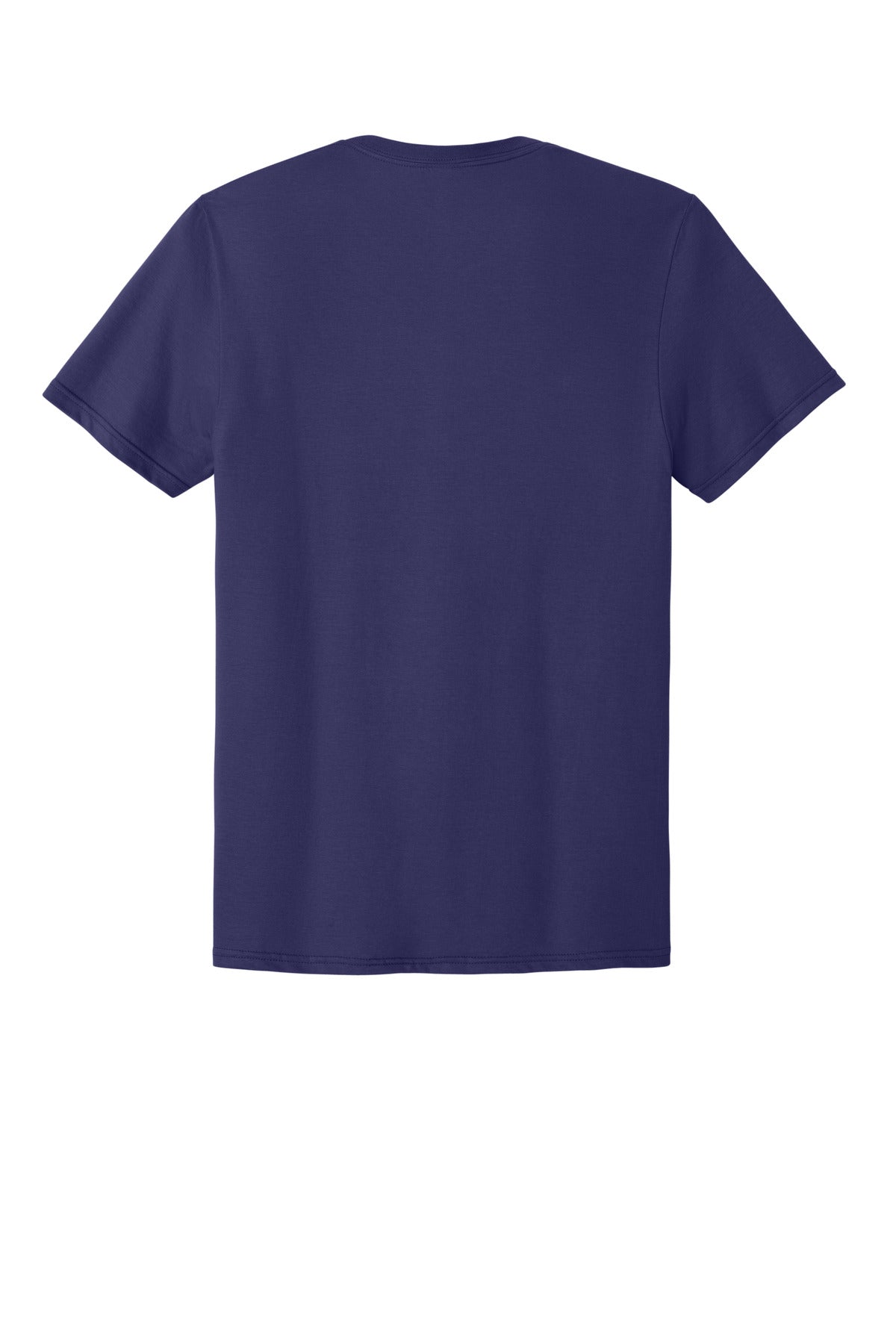 Rear View of Deep Purple Jerzees Classics Unisex Cotton T-Shirt 363M