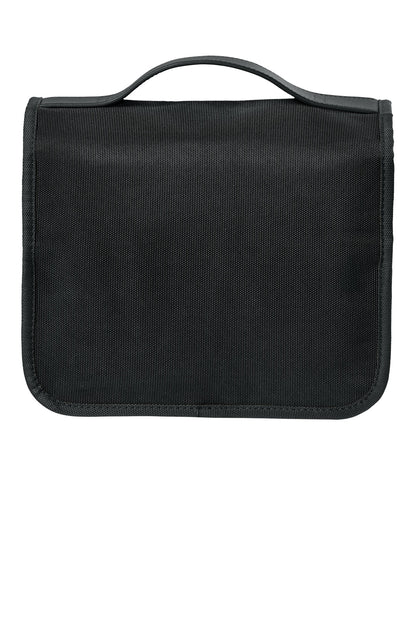 Rear View of DeepBlack Brooks Brothers Oxford Small Travel Bag BB18872