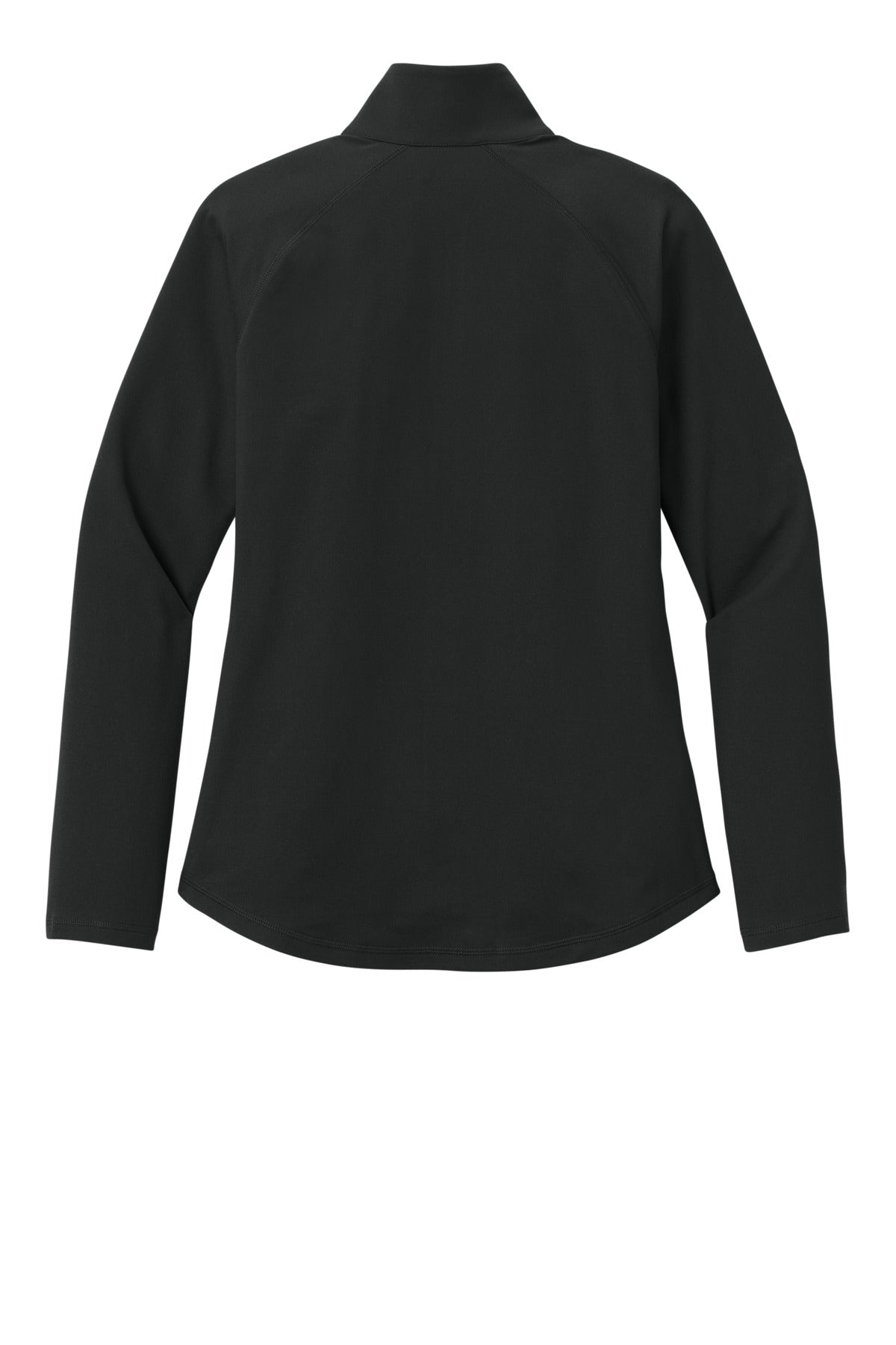 Rear View of DeepBlack Eddie Bauer Women's Adventurer Full-Zip EB121