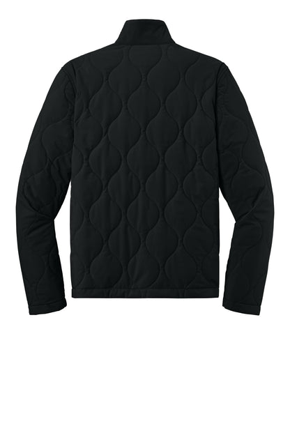 Rear View of DeepBlack Mercer+Mettle Quilted Liner Jacket MM7202