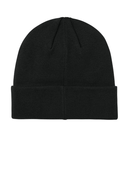 Rear View of DeepBlack Mercer+Mettle Soft Blend Beanie MMC150