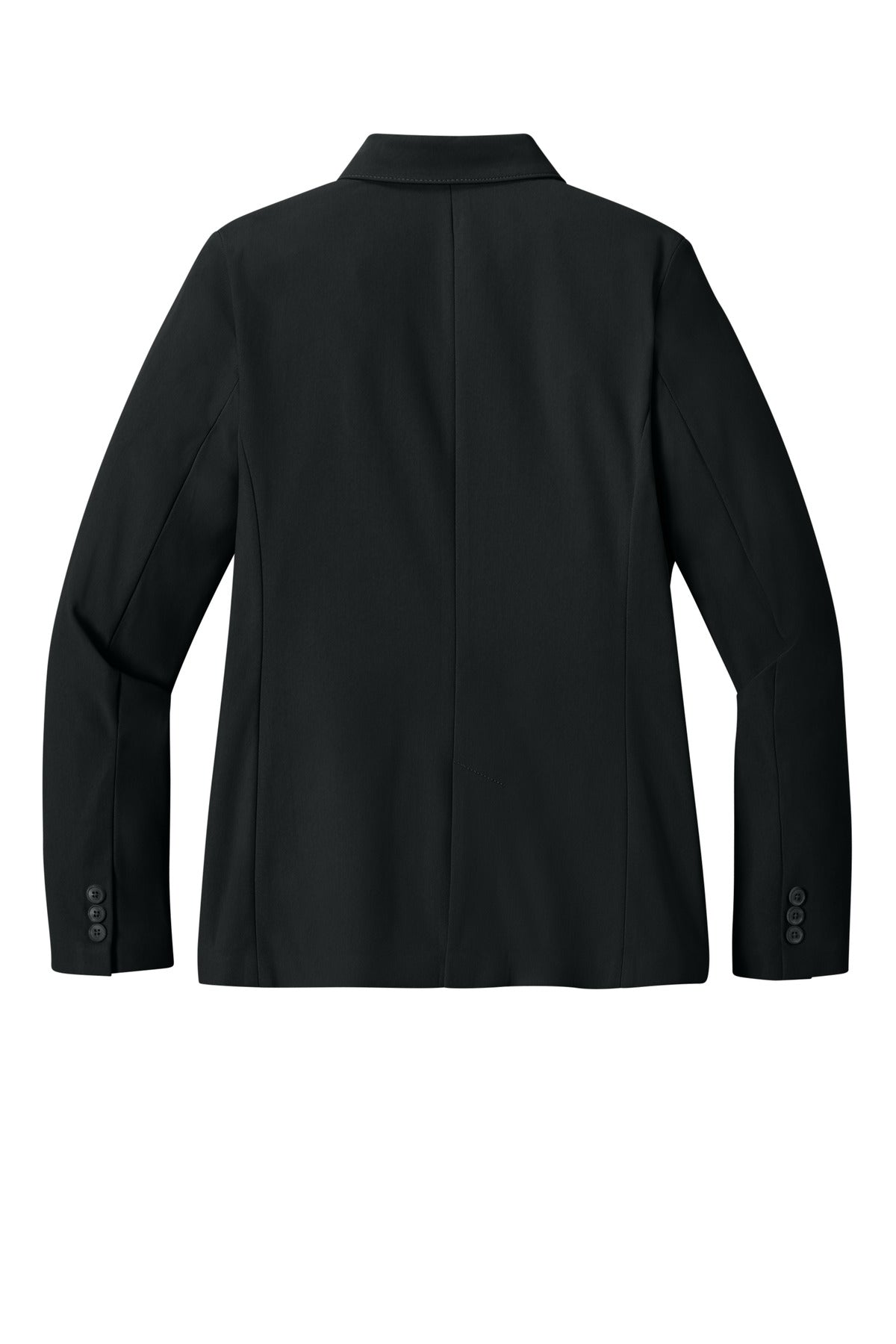 Rear View of DeepBlack Mercer+Mettle Women's Capital Tech Blazer MM3033
