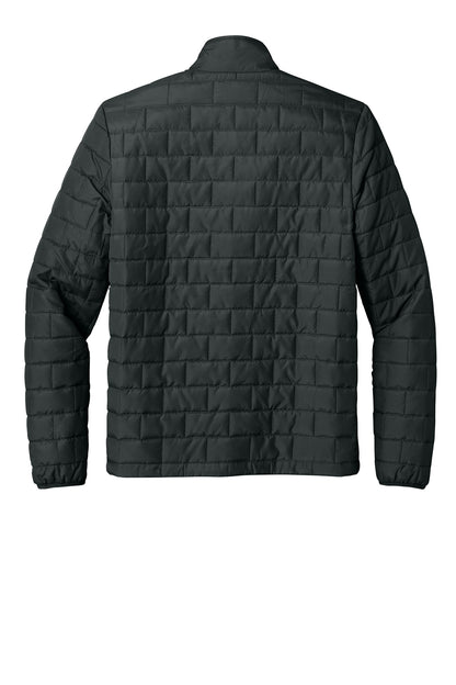 Rear View of DeepBlack Port Authority C-FREE Brick Jacket J854