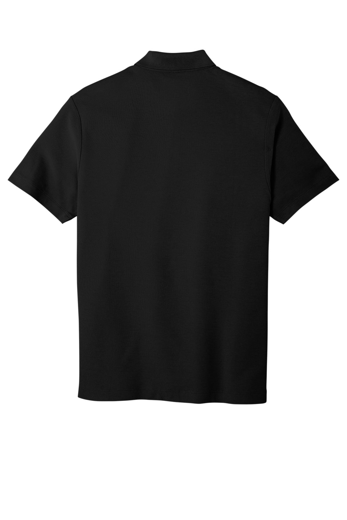 Rear View of DeepBlack Port Authority SuperPro React Polo. K810