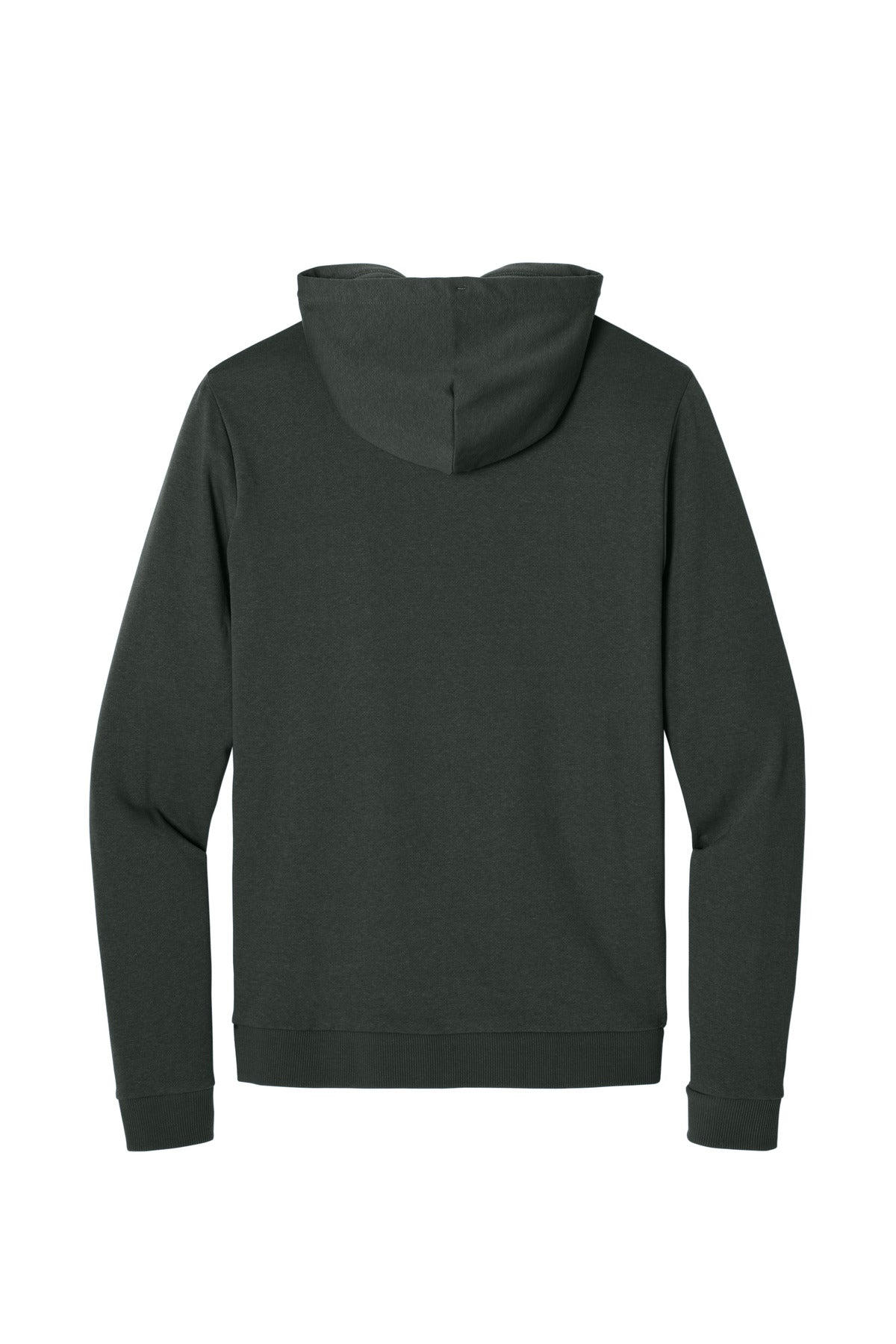 Rear View of DeepestGry District Perfect Tri Fleece Pullover Hoodie DT1300