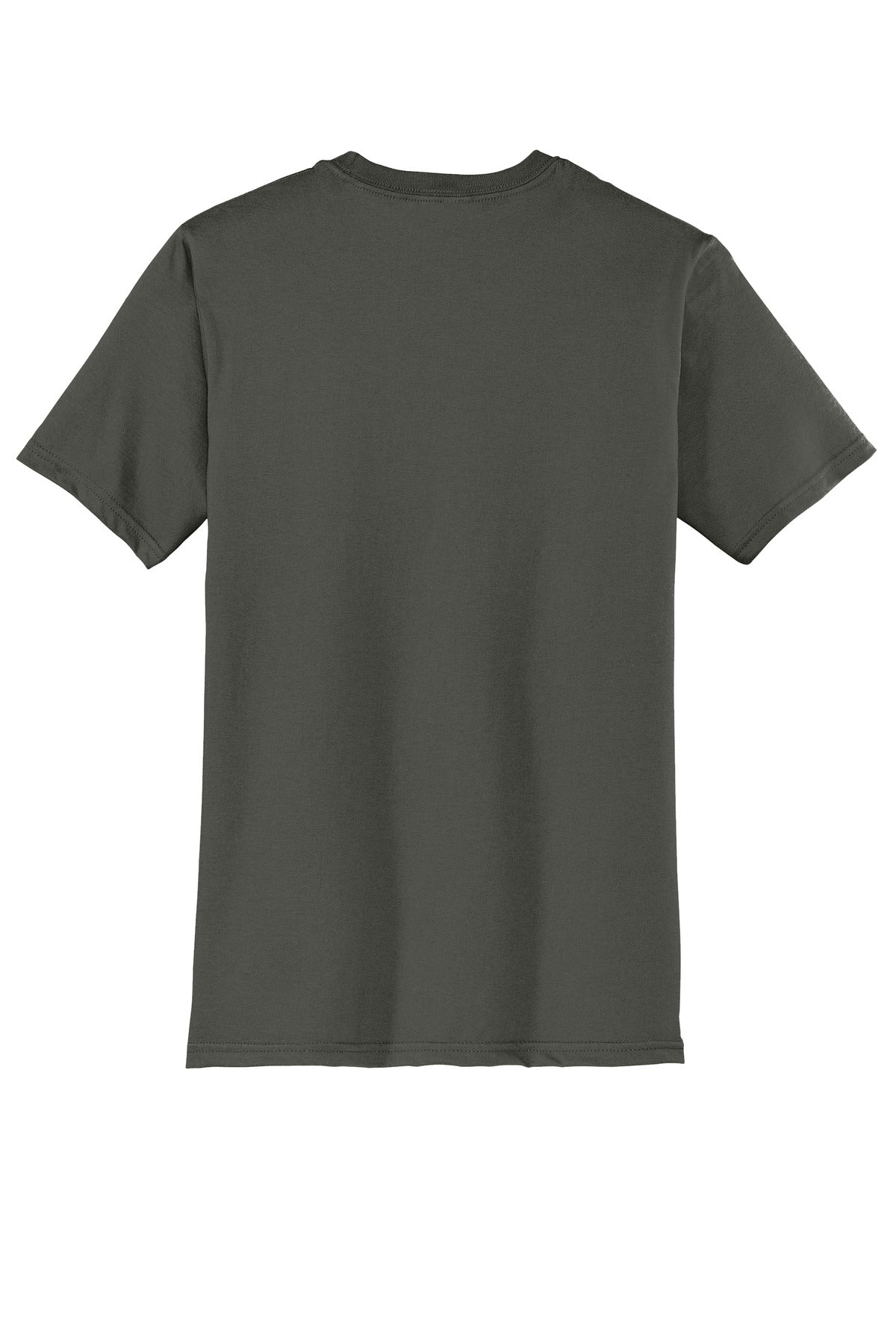 Rear View of DeepestGry District Very Important Tee . DT6000