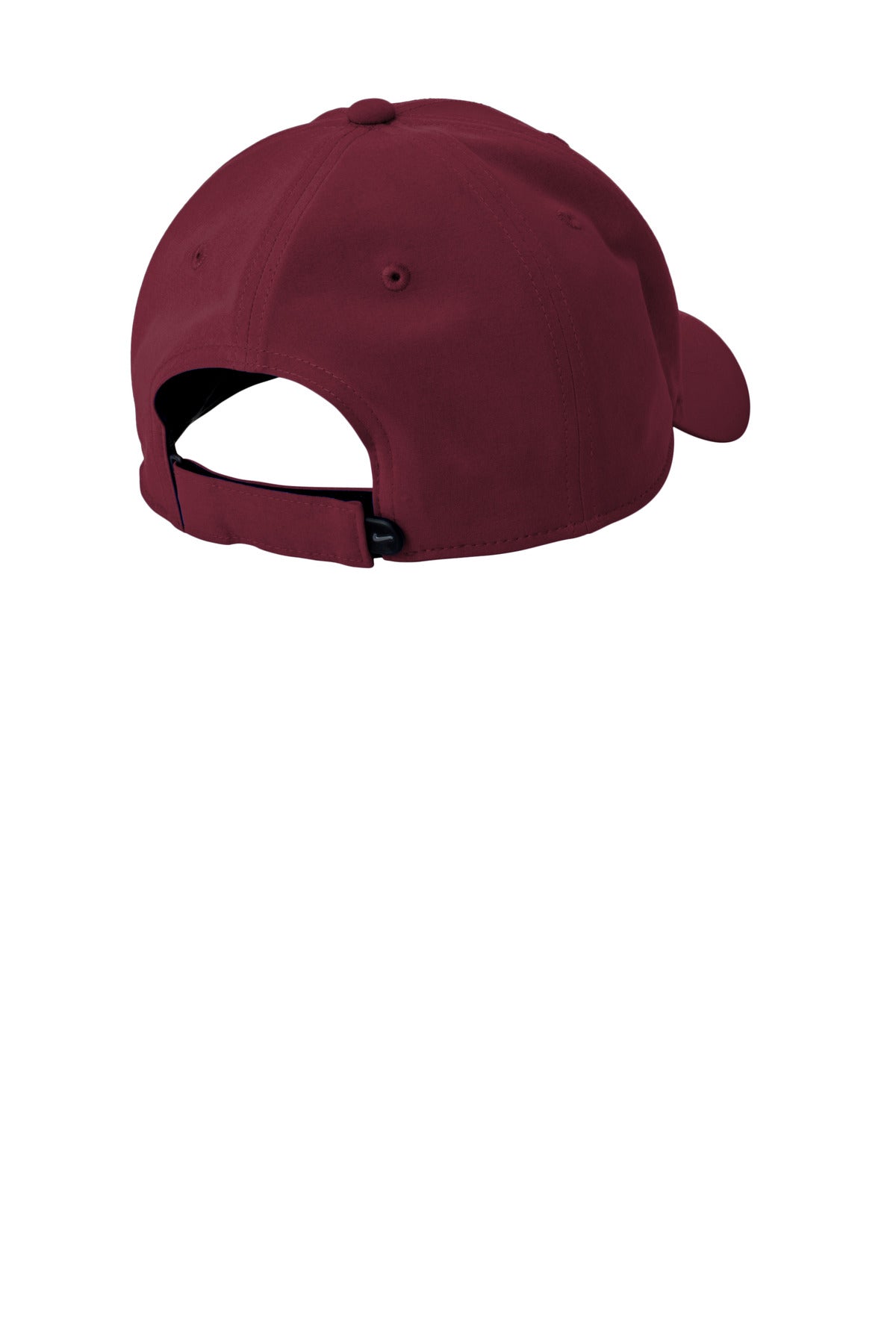 Rear View of DeepMaroon Nike Dri-FIT Legacy Cap NKFB6447