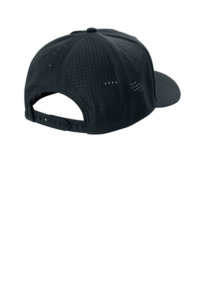 Rear View of DeepNavy New Era 9SEVENTY Perforated Snapback Cap NE501