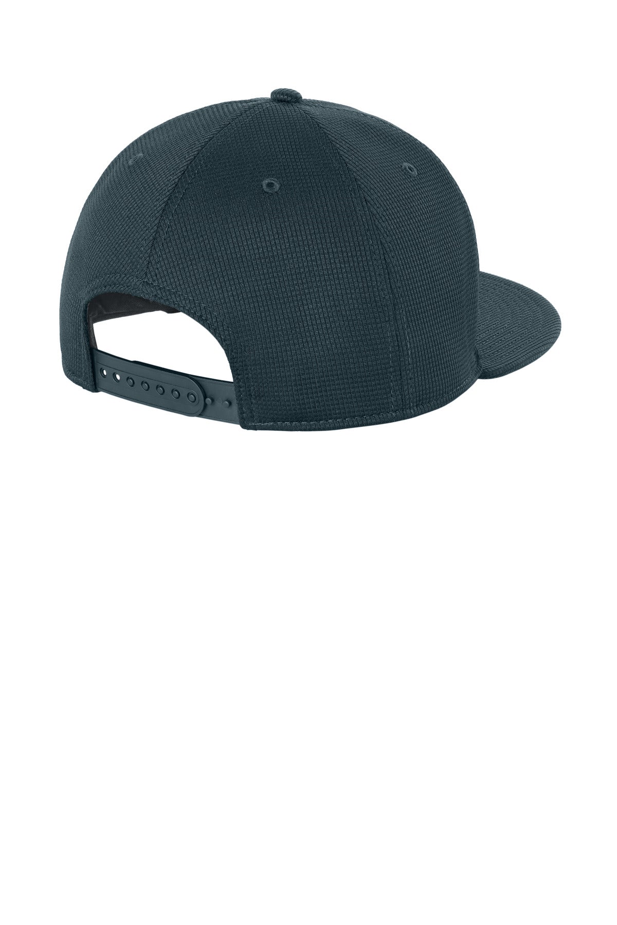 Rear View of DeepNavy New Era Pivot Flat Bill Snapback Cap NE409