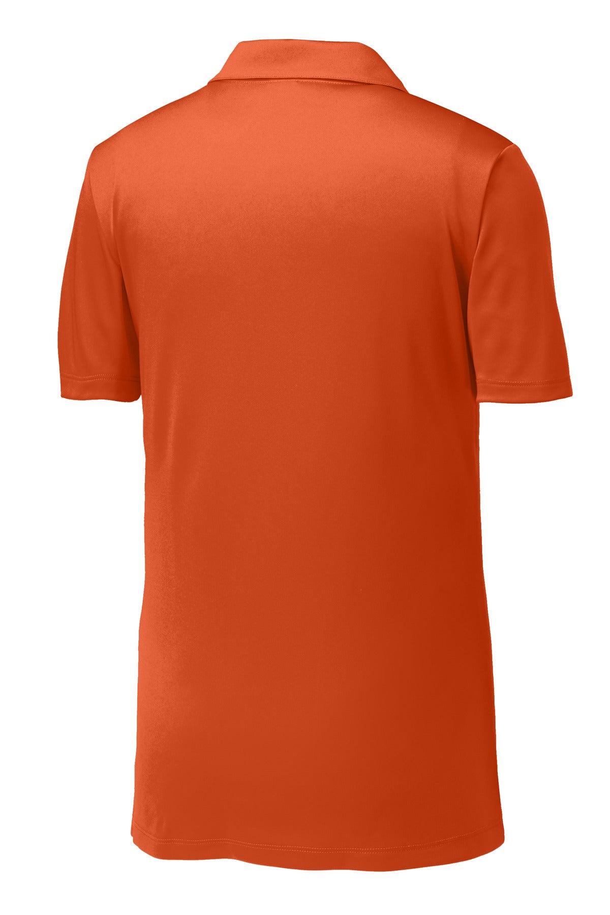 Rear View of DeepOrange Sport-Tek PosiCharge Competitor Polo. ST550