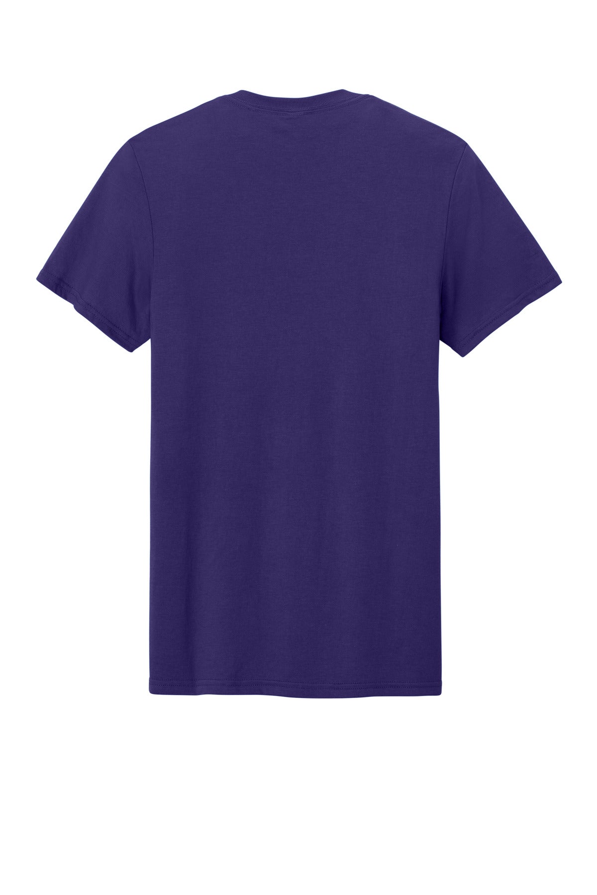 Rear View of DeepPurple Jerzees Premium Blend Ring Spun T-Shirt 560M