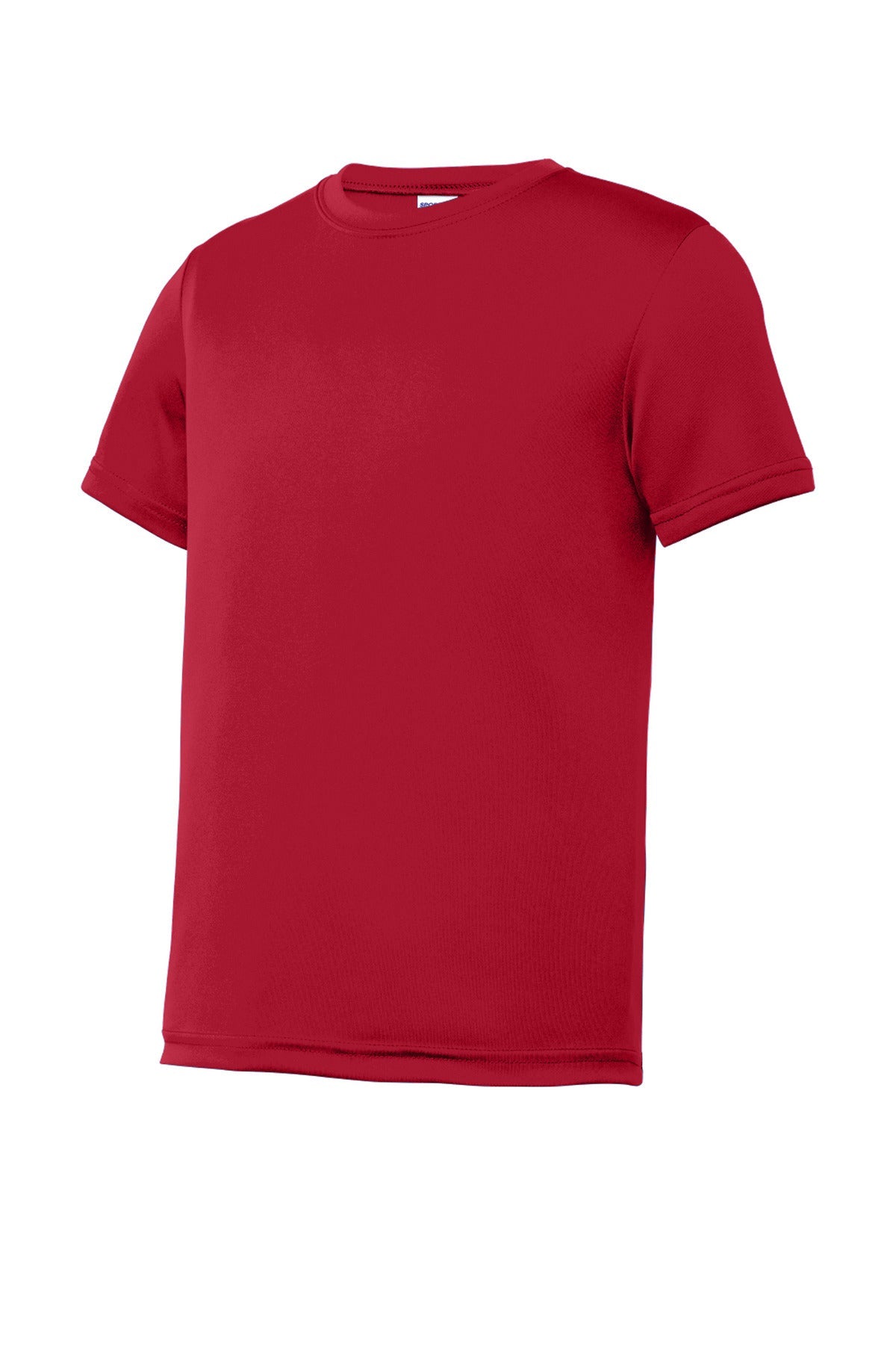 Rear View of DeepRed Sport-Tek Youth PosiCharge Competitor Tee. YST350